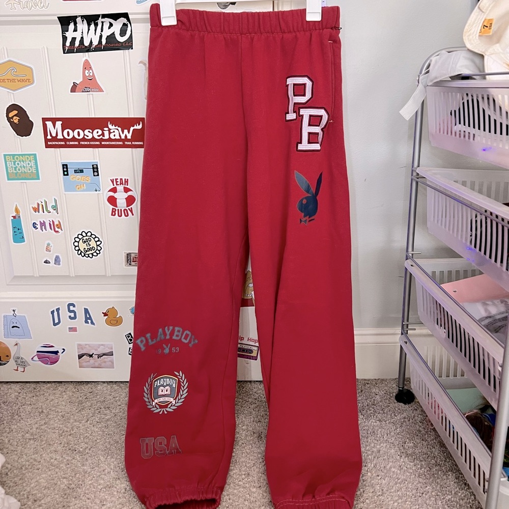 COPY - PLAYBOY PACSUN SWEATPANTS❤️
